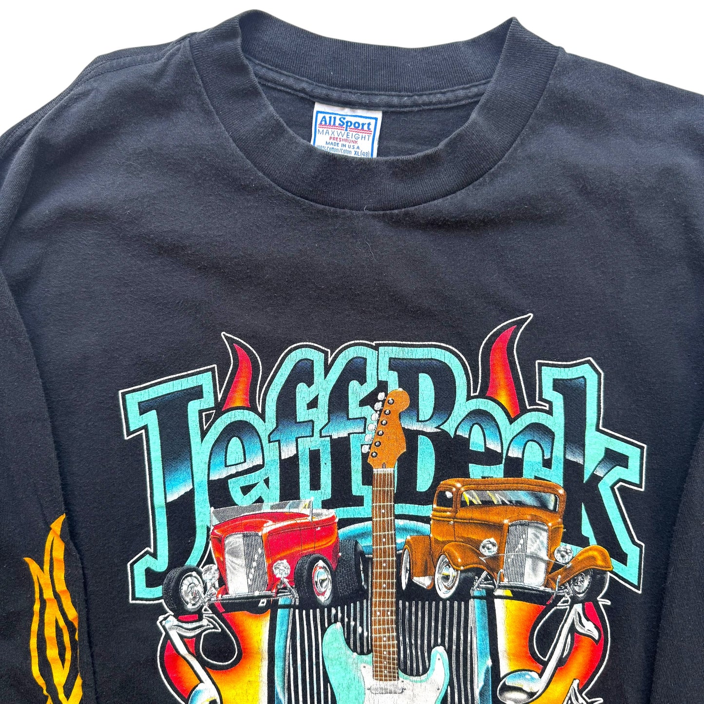 All Sport - Jeff Beck Tour Vintage 90s Long Sleeve Shirt