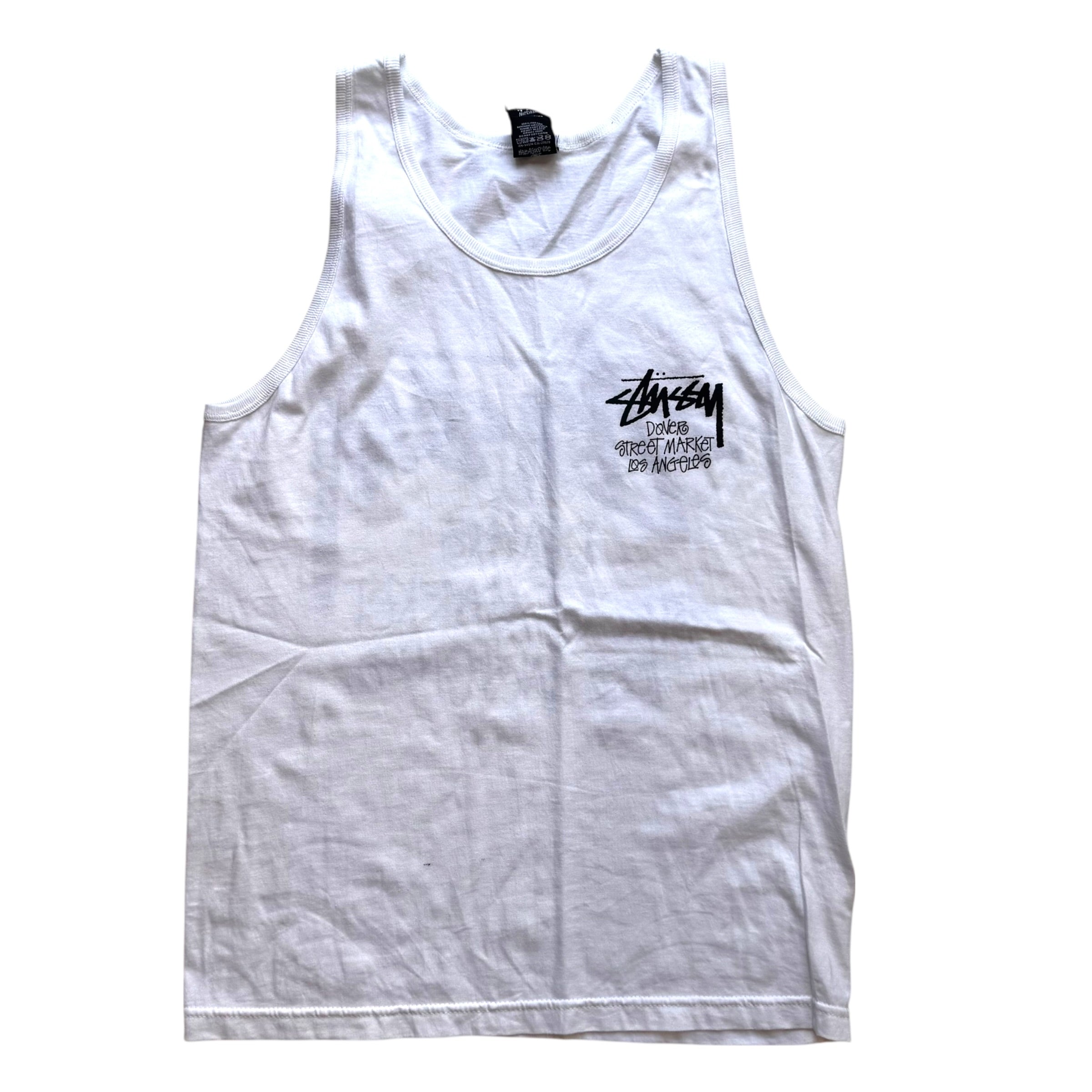 Stussy - Dover Street Market White Deadstock Tank Top Shirt