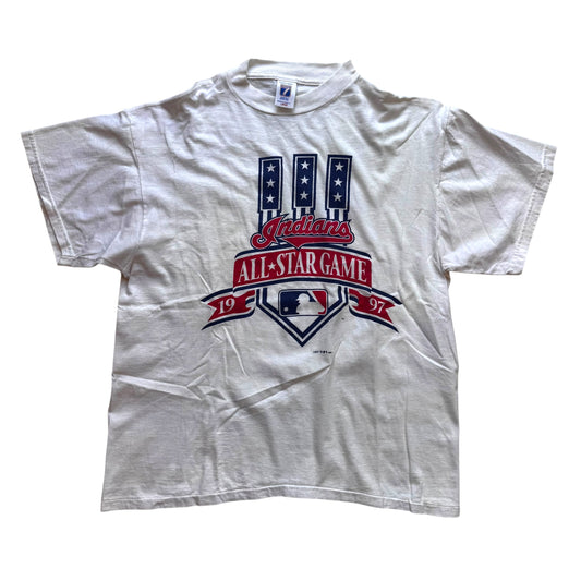 Logo 7 - Indians All-Star Game Vintage 1997 T-Shirt
