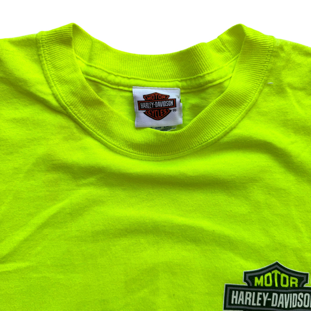 Harley Davidson - Phoenix Arizona Neon Yellow Vintage 2009 T-Shirt