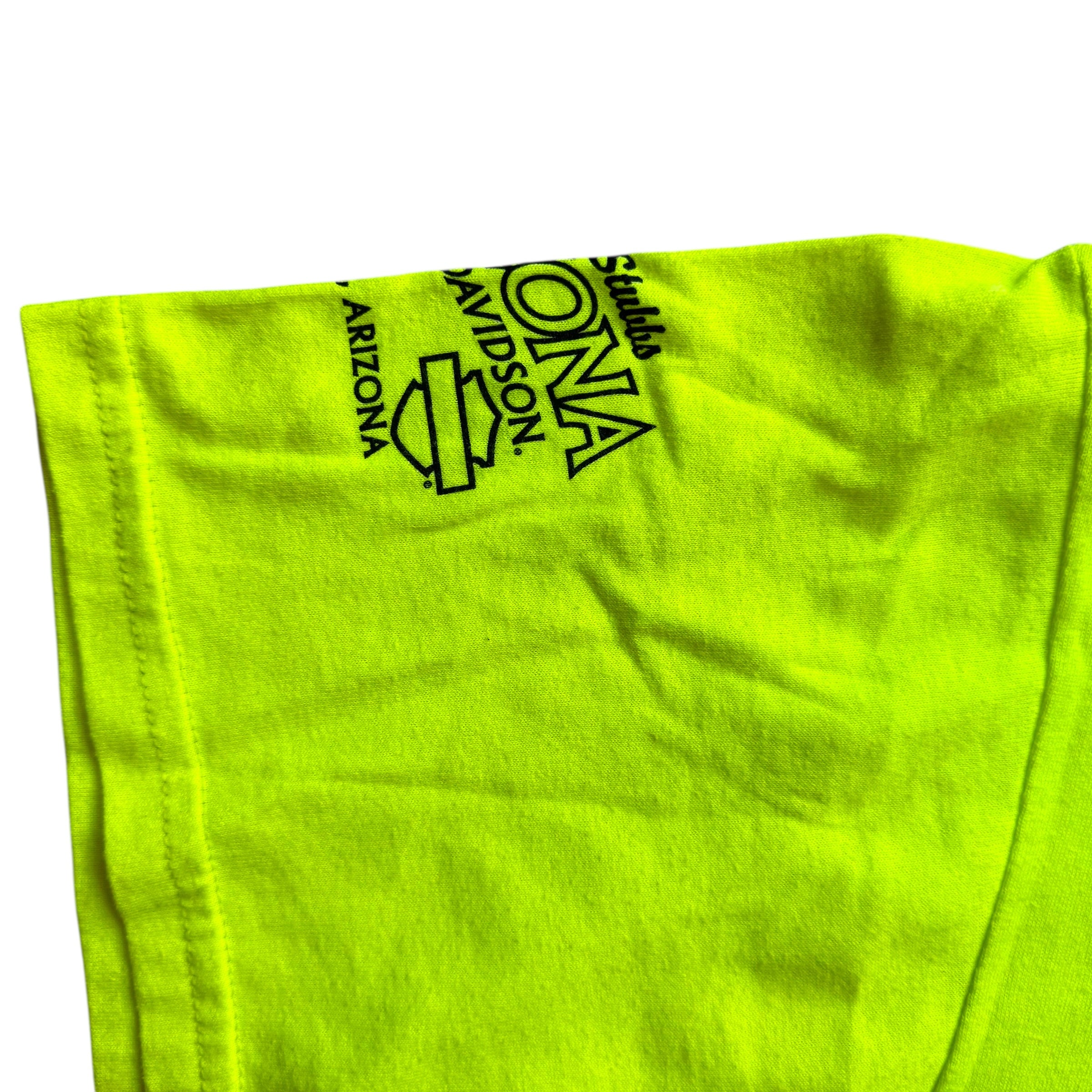 Harley Davidson - Phoenix Arizona Neon Yellow Vintage 2009 T-Shirt