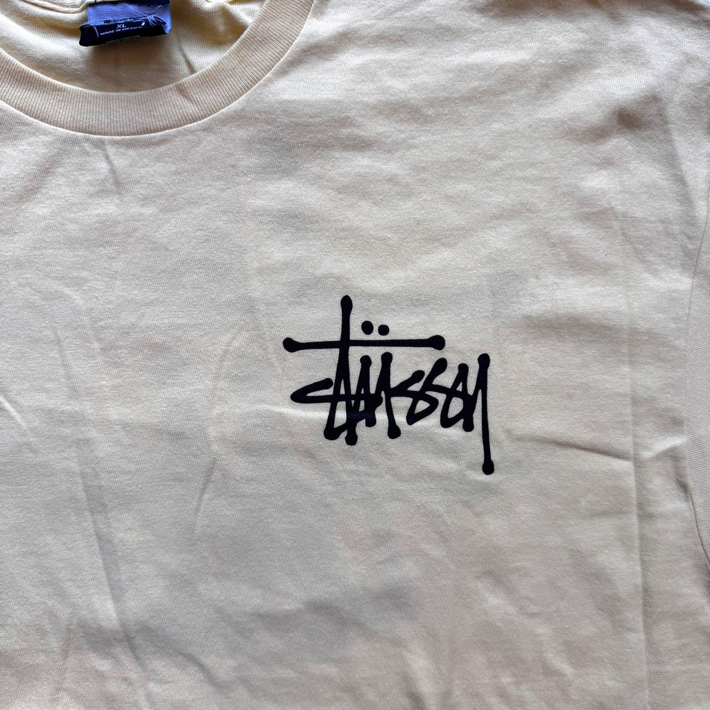 Stussy - Yellow Graphic Deadstock T-Shirt