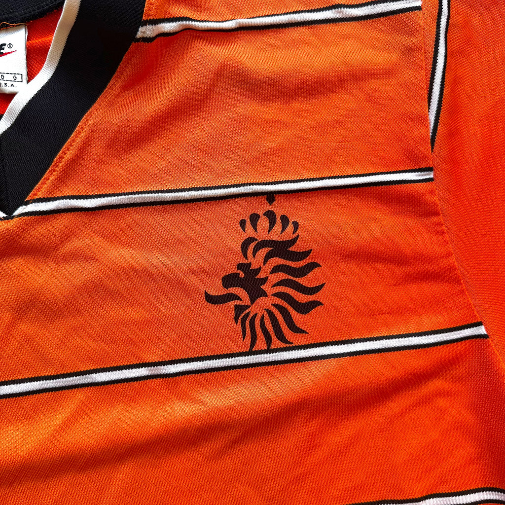 Nike - Orange Netherlands Futbol Club Vintage 90s Jersey