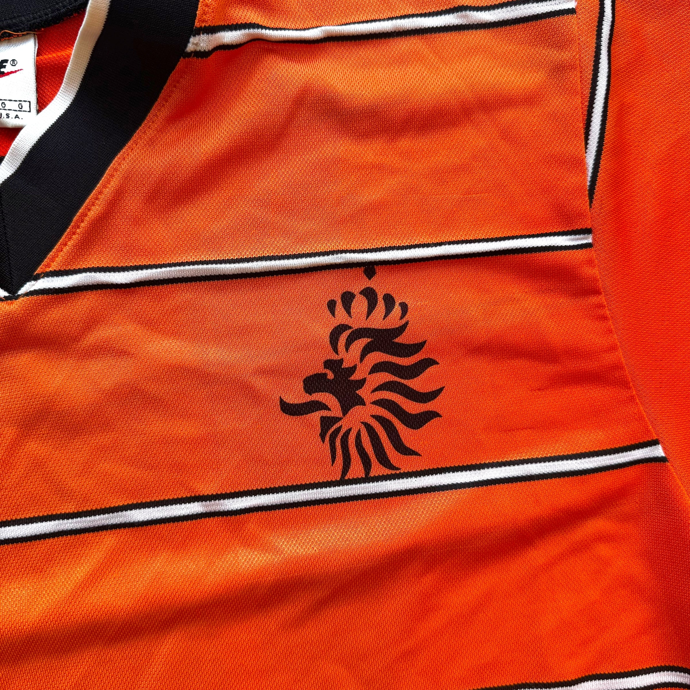 Nike - Orange Netherlands Futbol Club Vintage 90s Jersey