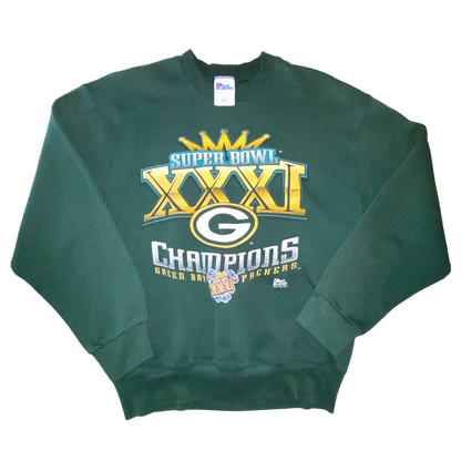 Pro Player - Green Bay Packers Vintage 1997 Super Bowl Champions Crewneck Sweatshirt