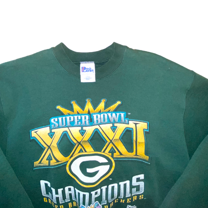 Pro Player - Green Bay Packers Vintage 1997 Super Bowl Champions Crewneck Sweatshirt
