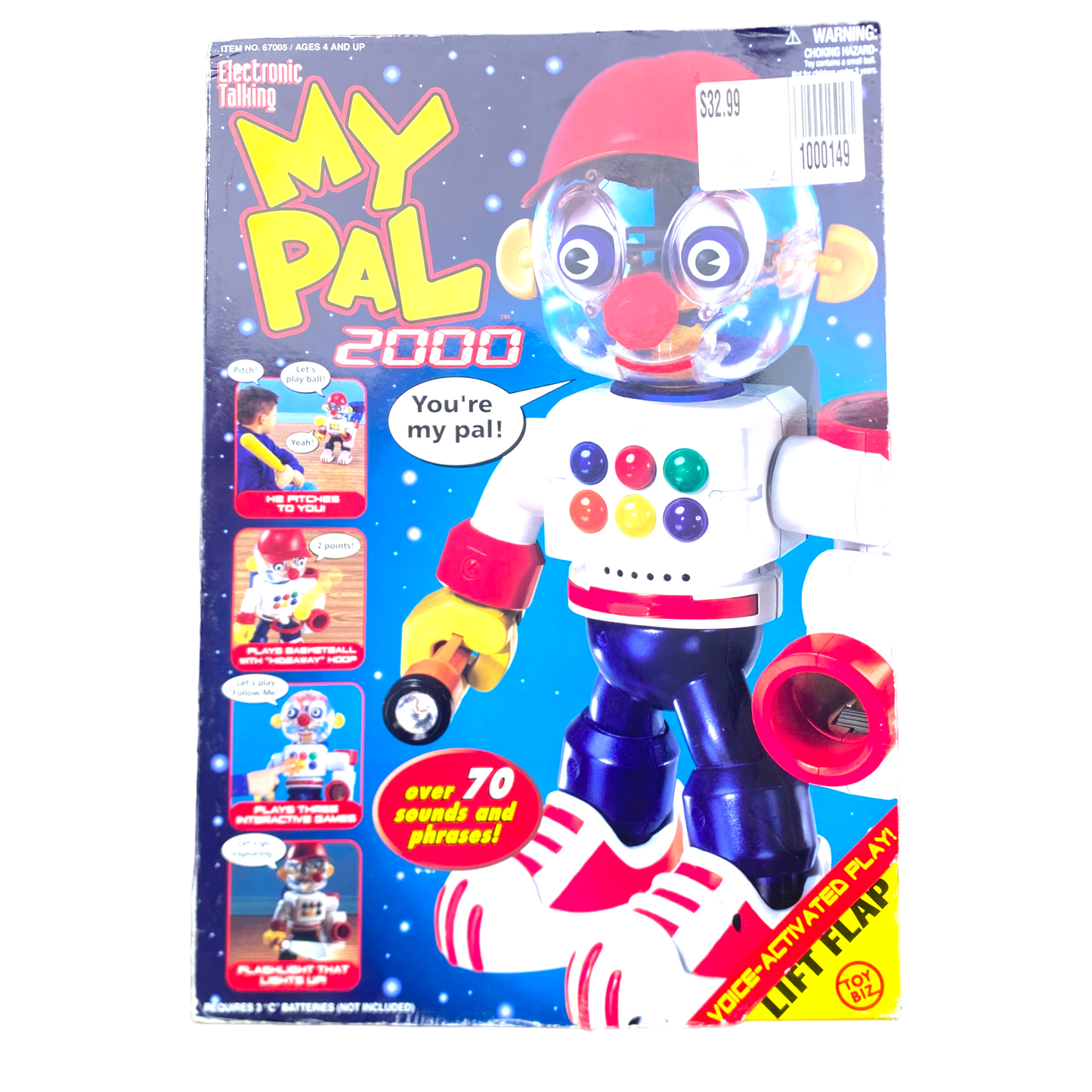 Toy Biz - My Pal 2000 Vintage 1999 Talking Action Figure