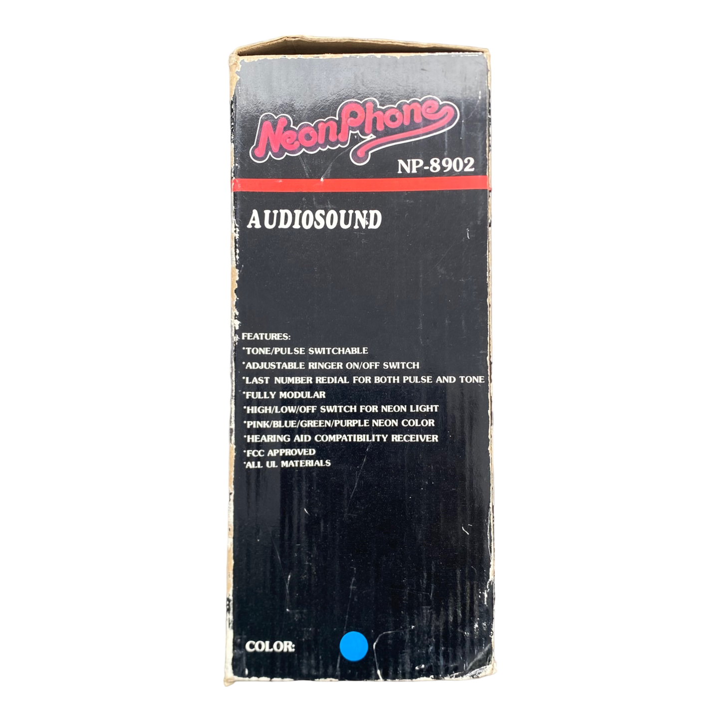 Audiosound - Neon Phone NP-8902 Vintage 90s in Box