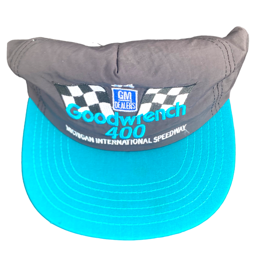 Image - Goodwrench 400 Michigan International Speedway 90s Vintage Snapback Hat