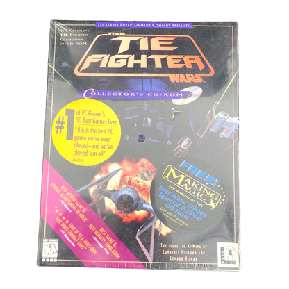 Star Wars - Tie Fighter PC Vintage 1996 Collector's Edition Factory Sealed Game