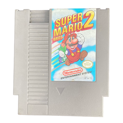 NES - Super Mario 2 Original Game Cartridge