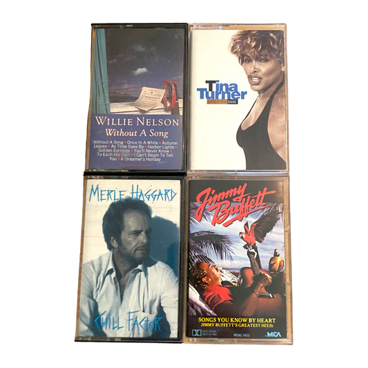 Cassette Tapes - Vintage Lot 4 Pack