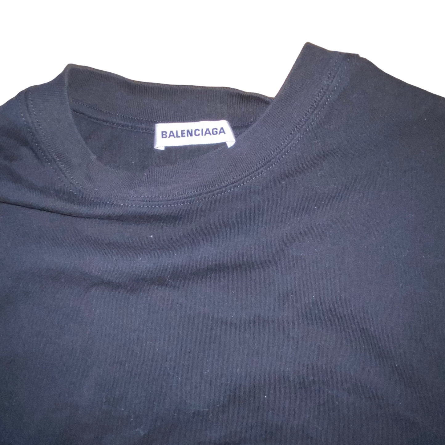 Balenciaga - I Love Techno Black T-Shirt