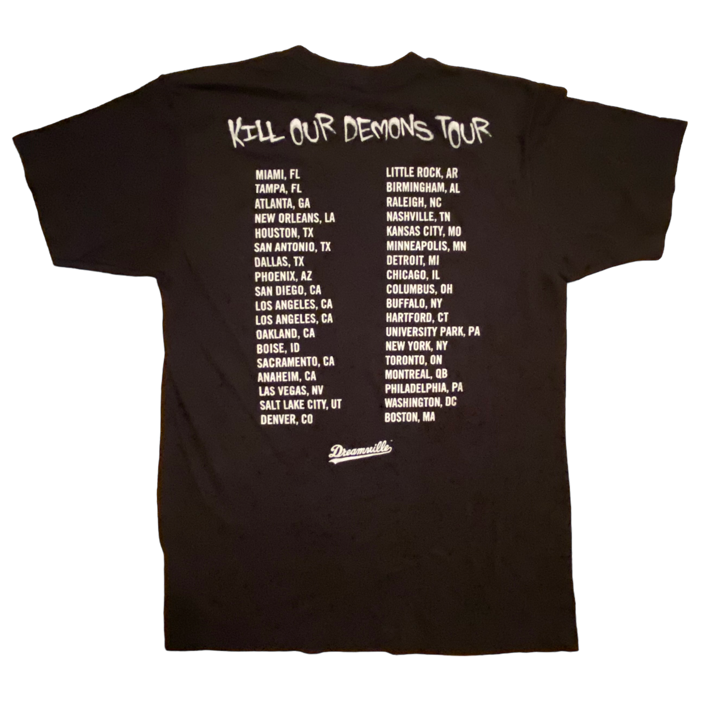 Dreamville - Kill Edward Graphic Black T-Shirt
