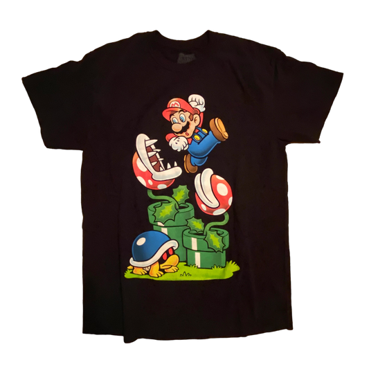 Super Mario - Graphic Black T-Shirt