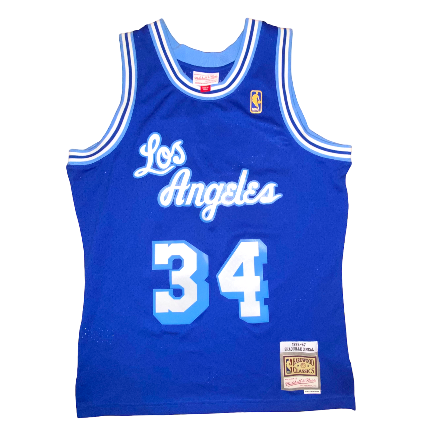 Mitchell & Ness - LA Lakers Shaquille O'Neil Blue Basketball Jersey