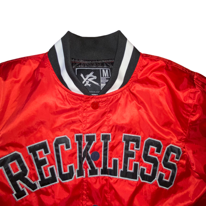 Young & Reckless - Red Bomber Varsity Jacket
