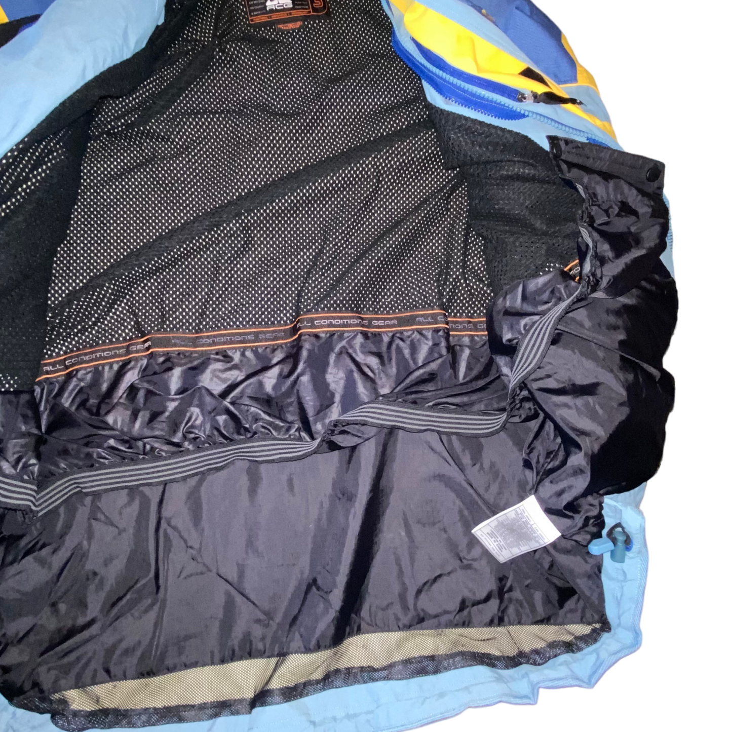 Nike - ACG Vintage Y2K Neon Blue & Yellow Snowboard Jacket