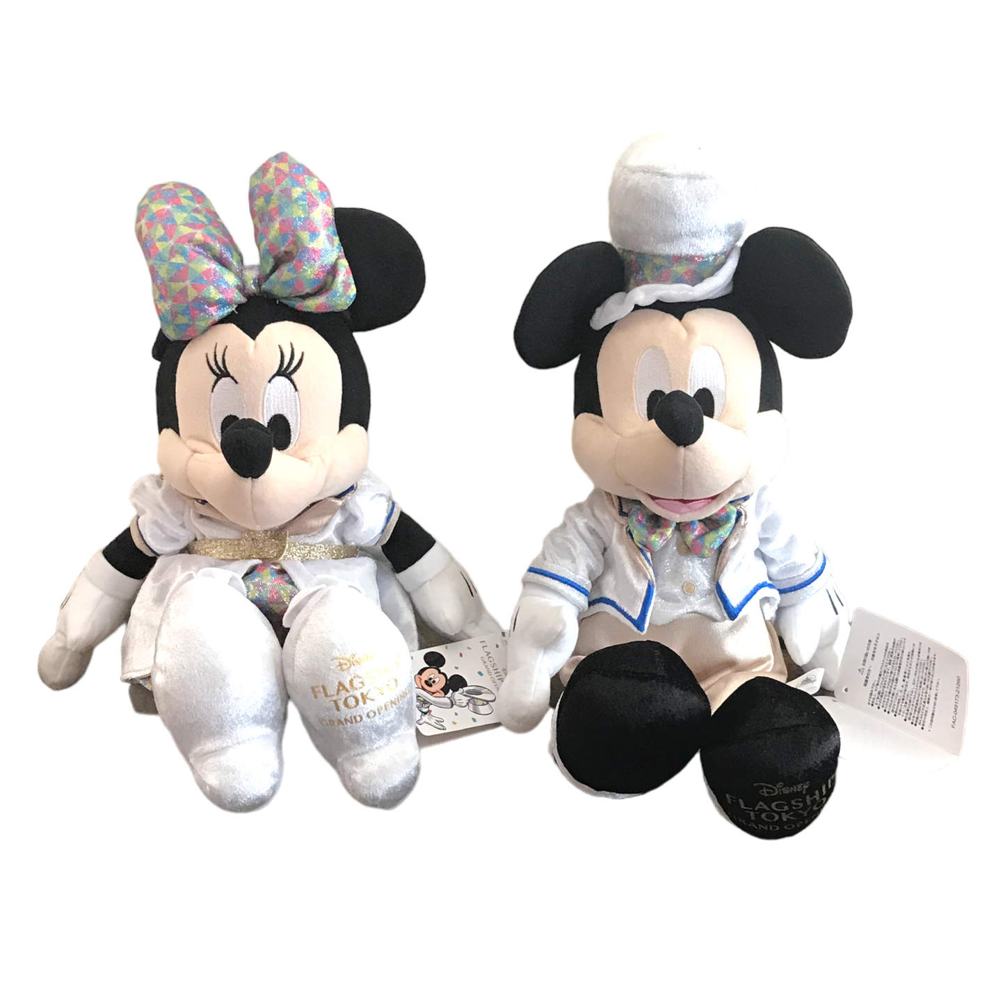 Disney - Tokyo Flagship Opening Store Mickey & Minnie Plush
