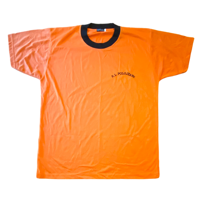Ralph Lauren - Polo Jeans Orange Vintage 80s Single Stitch T-Shirt