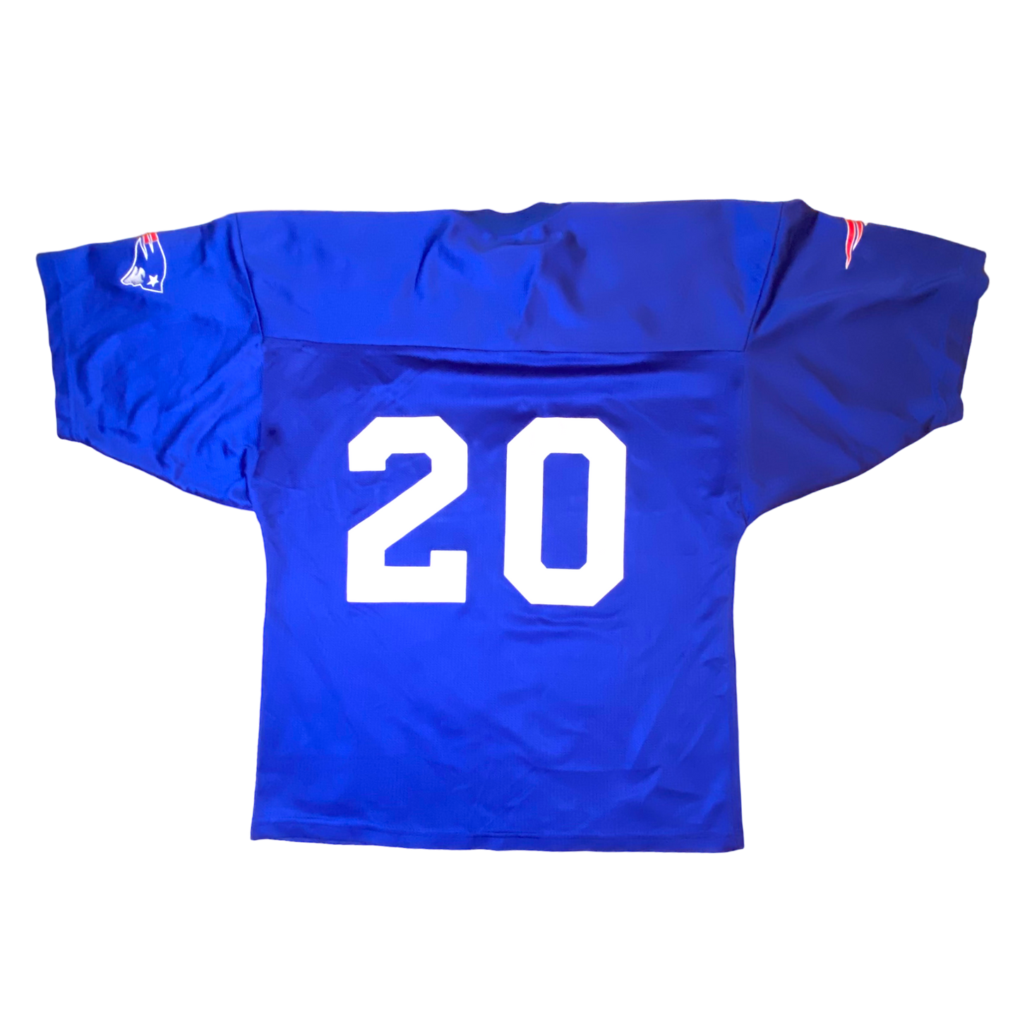 Majestic - Patriots Play Football Vintage 90s Blue Youth Jersey