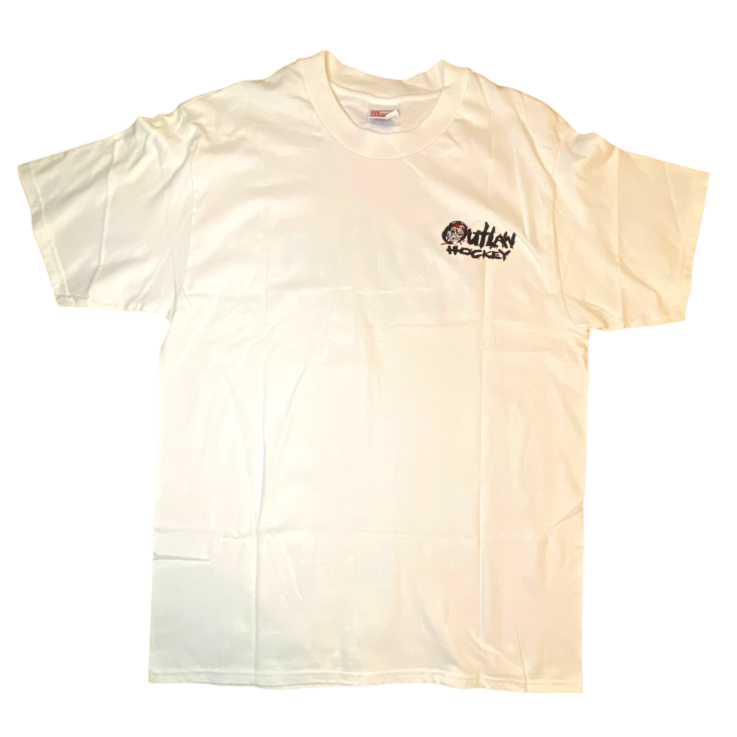 Hanes - Outlaw Hockey Vintage Y2K T-Shirt
