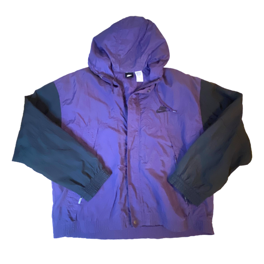 Nike - Purple Vintage Y2K Full Zip Windbreaker Jacket