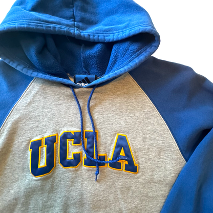 Adidas - UCLA Bruins Vintage Y2k Blue/Grey Hoodie Sweatshirt
