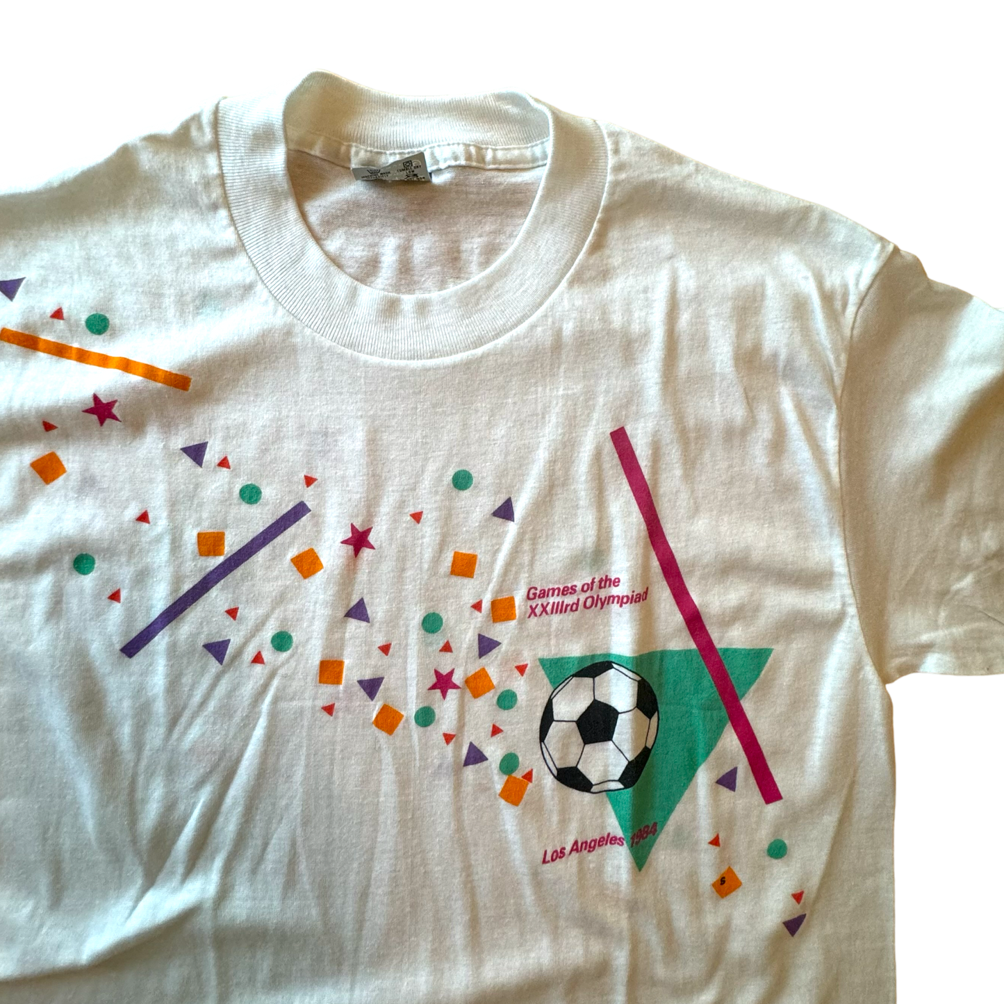 Touch of Gold - Los Angeles 1984 Olympics Single Stitch Vintage T-Shirt