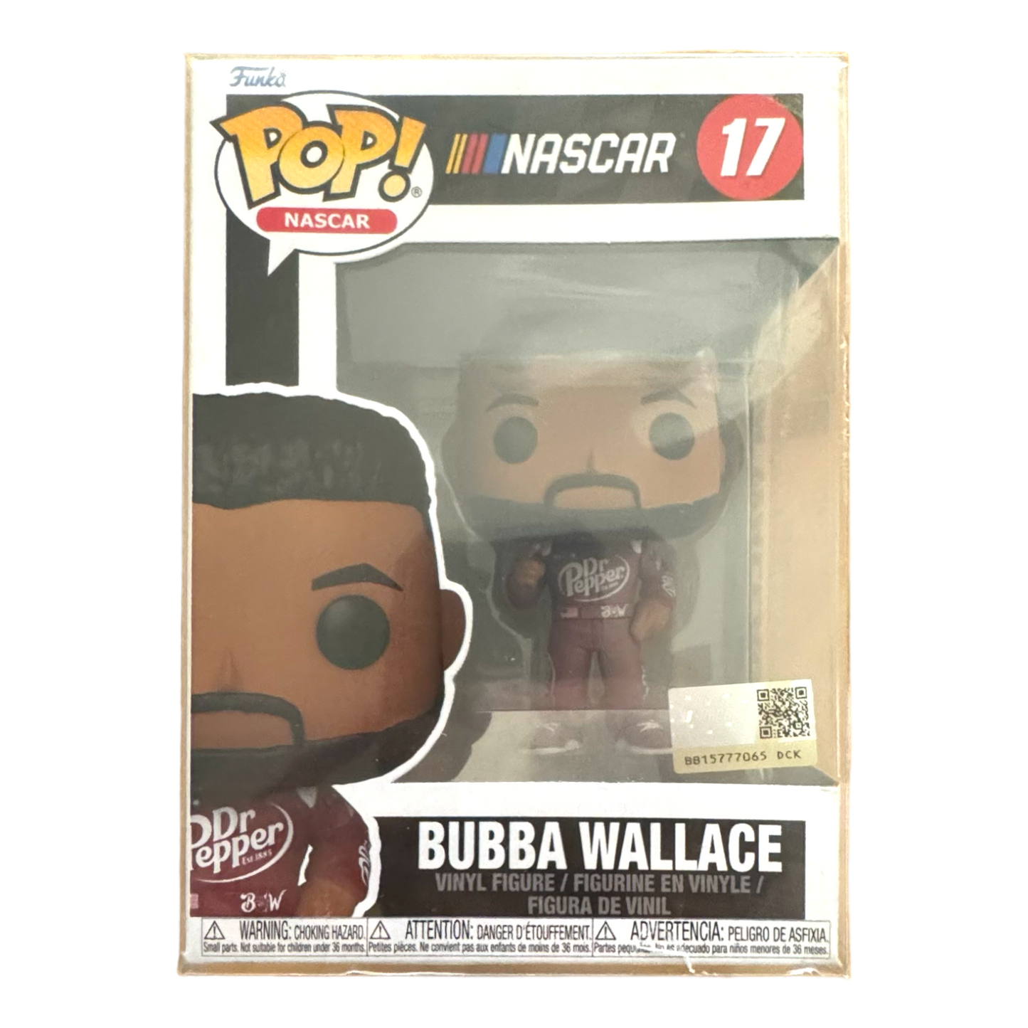 Funko Pop NASCAR - Bubba Wallace #17 Pop
