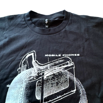 Materialism - Black Graphic Longsleeve Shirt