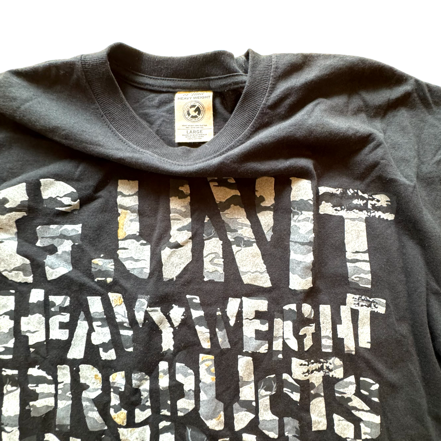 G-Unit Heavyweight - Black Graphic Vintage Y2K T-Shirt