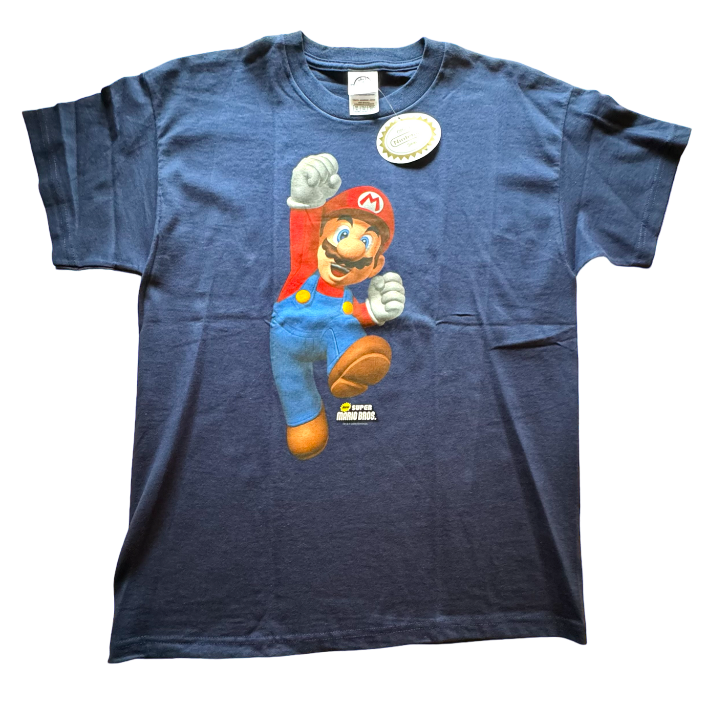 Delta x Nintendo - Super Mario Bros Mario Graphic Vintage 2006 Youth T-Shirt