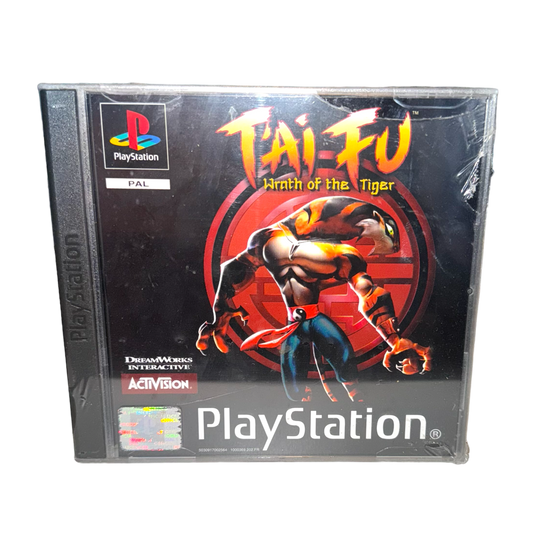PS1 - Playstation 1 - Tai Fu Wrath of the Tiger Factory Sealed (PAL) Euro Release
