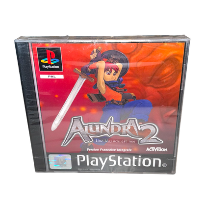 PS1 - Playstation 1 - ALUNDRA 2 Factory Sealed (PAL) Euro Release