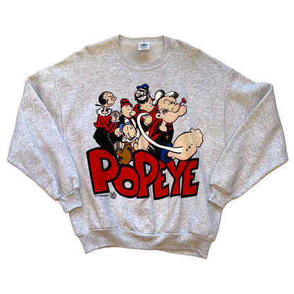King Features Syndicate x Ross Int. - Popeye Vintage 1993 Crewneck Sweatshirt