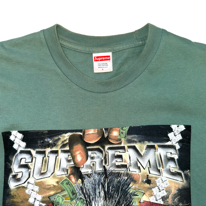 Supreme - SS20 Dragon Graphic Dusty Teal T-Shirt