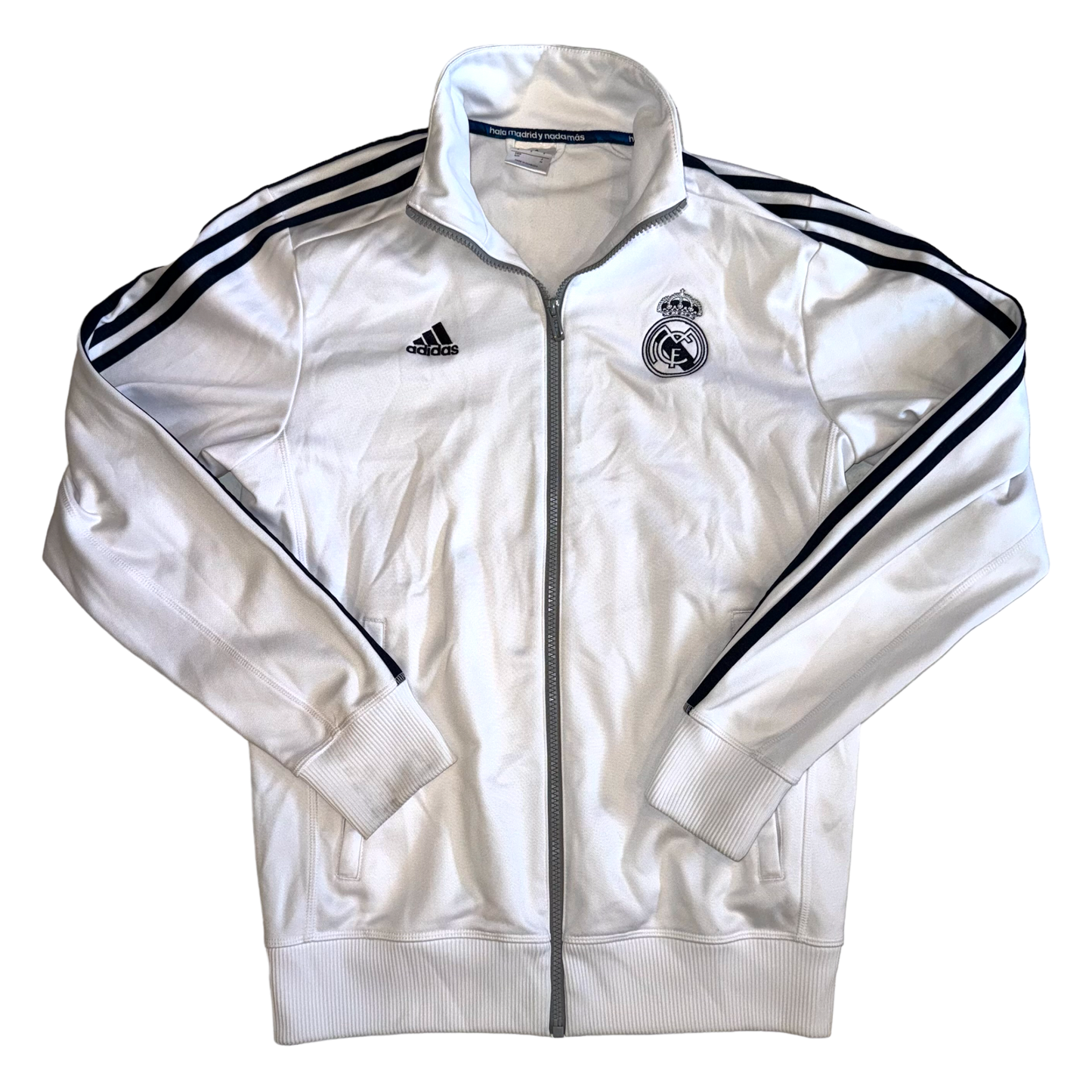Adidas - Manchester United White Track Jacket