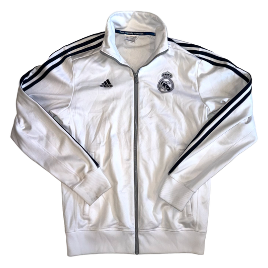 Adidas - Manchester United White Track Jacket