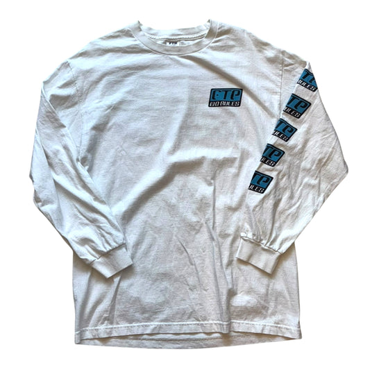FTP - No Rules Longsleeve Graphic White T-Shirt