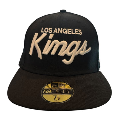 New Era - Los Angeles Kings 7 1/2 Black Fitted Hat