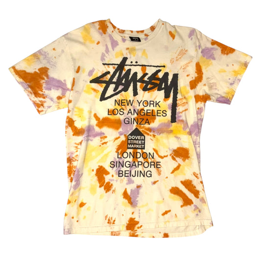 Stussy x Dover Street Market - Tie Dye Graphic T-Shirt