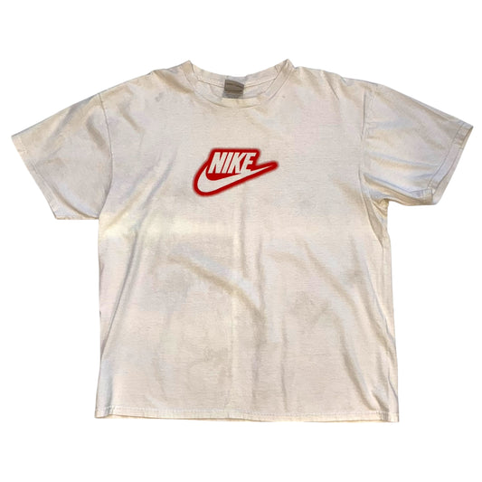 Nike - Silver Tab White Center Logo Graphic T-Shirt