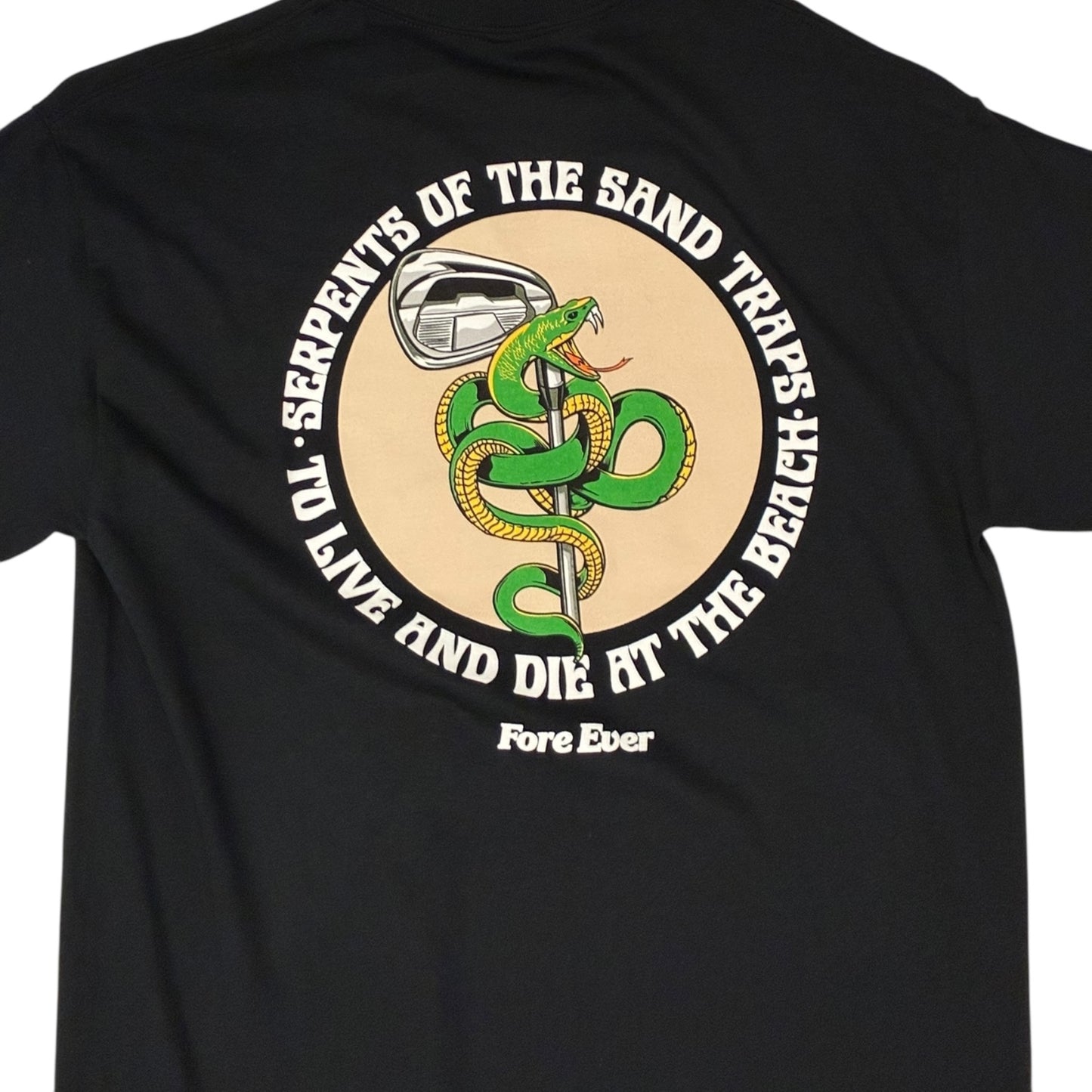 Fore Ever - Black Serpents Graphic T-Shirt