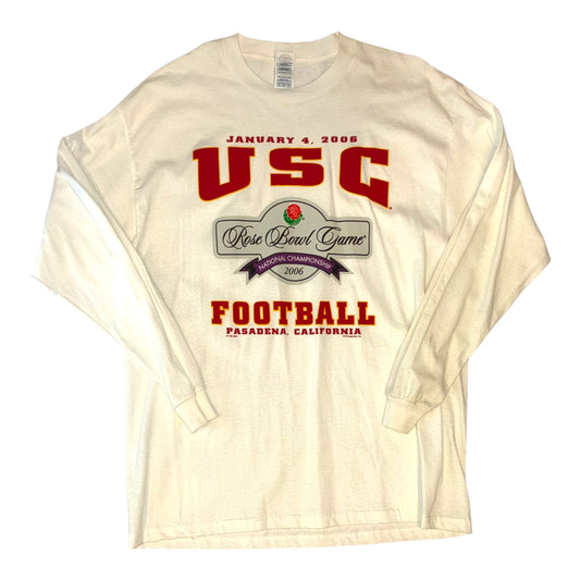 Delta - USC 2006 Vintage Rose Bowl Longsleeve T-Shirt