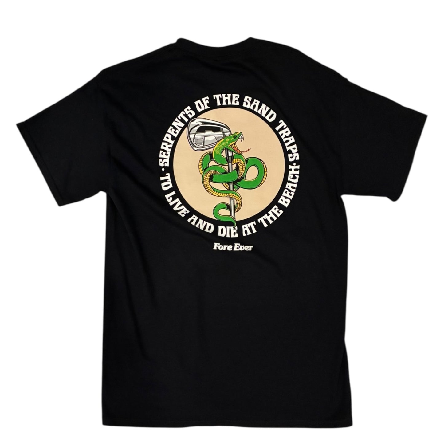 Fore Ever - Black Serpents Graphic T-Shirt