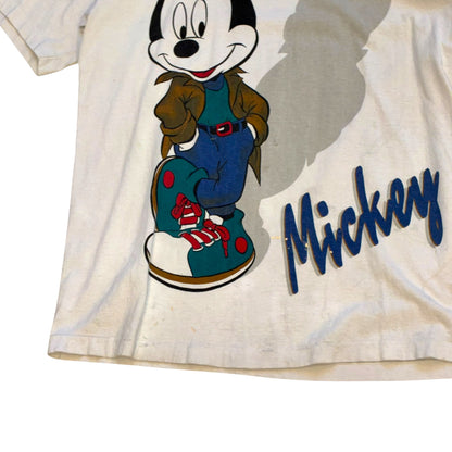 Mickey by Jerry Leigh - AOP Mickey Graphic Vintage 90s T-Shirt