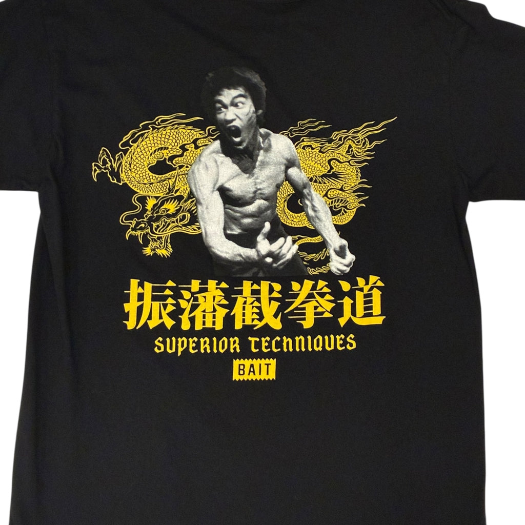 BAIT - Bruce Lee Black Graphic T-Shirt