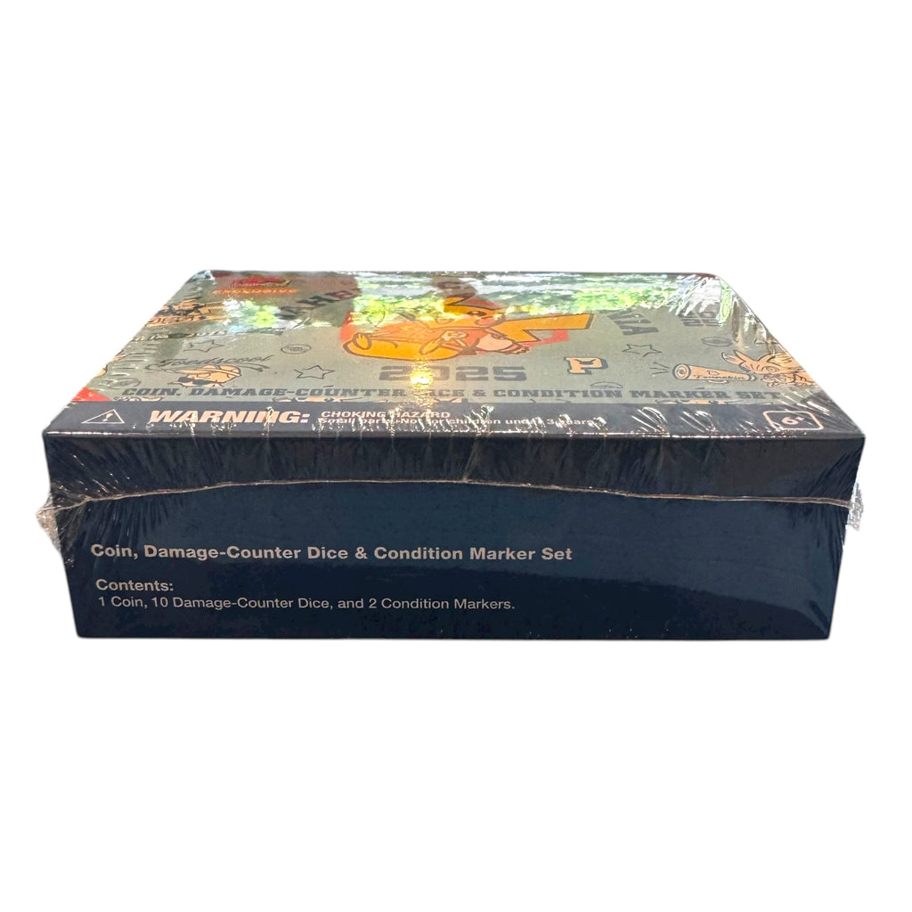 Pokemon - Exclusive 2025 Worlds Coin, Damage-Counter Dice & Condition Marker Set