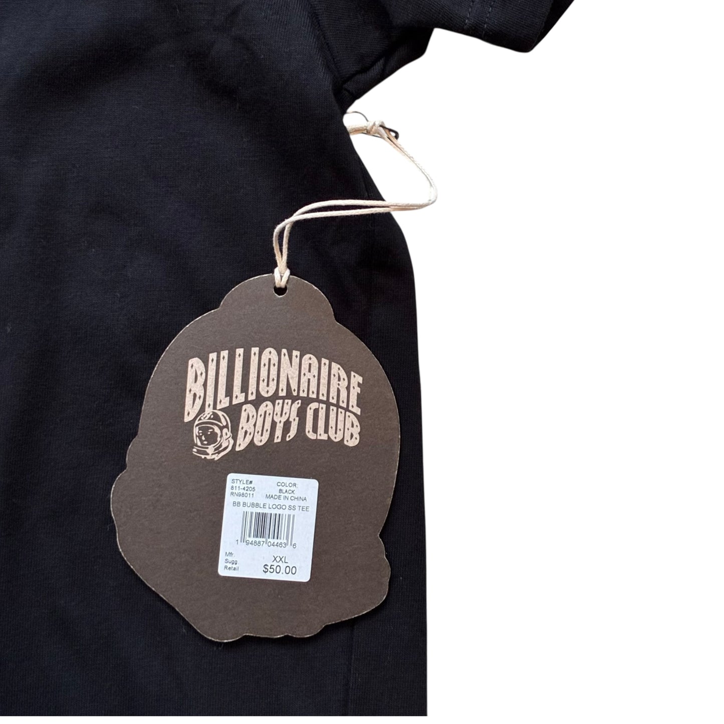 Billionaire Boys Club - Bubble Logo Black Graphic Deadstock T-Shirt